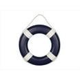 thumbnail image 1 of Handcrafted Model Ships Lifering-15inch-316 Dark Blue Painted Decorative Lifering With White Bands 15 in., 1 of 4