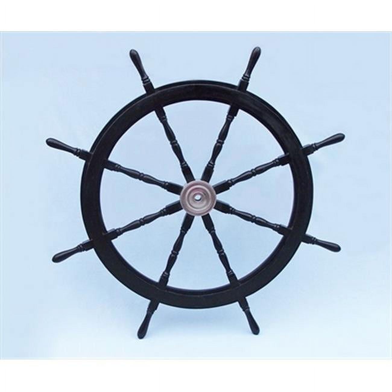 Handcrafted Model Ships Deluxe Class Wood and Chrome Pirate Ship