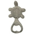thumbnail image 1 of Handcrafted Model Ships G-20-023-WHITE 4 in. Cast Iron Turtle Bottle Opener - Whitewashed, 1 of 1