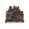 thumbnail image 1 of Handcrafted Model Ships K-1408-RC Rustic Copper Cast Iron Seashell Napkin Holder, 7 in., 1 of 2