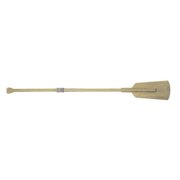Handcrafted Model Ships Oar-62-SW-Hooks 62 x 8 in. Wooden Rustic Whitewashed Decorative Boat Rowing Oar with Hooks
