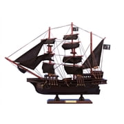 Handcrafted Model Ships QA15 Blackbeards Queen Annes Revenge 15 in. Decorative Model Pirate Ships