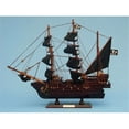 thumbnail image 1 of Handcrafted Model Ships Revenge 14 John Gows Revenge 14 in. Decorative Model Pirate Ships, 1 of 1