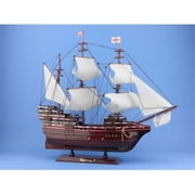 Handcrafted Model Ships Rico Mayflower20 Mayflower 20 in. Decorative Tall Model Ship