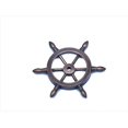 thumbnail image 1 of Handcrafted Model Ships SW-1756 Antique Copper Ship Wheel Paperweight 4 in. Decorative Accent, 1 of 1