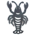 thumbnail image 1 of seaworn blue cast iron lobster trivet 11" - sea decor - beach decor, 1 of 1