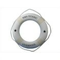 thumbnail image 1 of Handcrafted Model Ships Titanic Lifering 30 RMS Titanic Decorative Lifering 30 inch - White Life Rings, 1 of 1