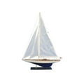 thumbnail image 1 of Handcrafted Model Ships ENT-R-35 Wooden Enterprise Model Sailboat Decoration - 35 in., 1 of 2
