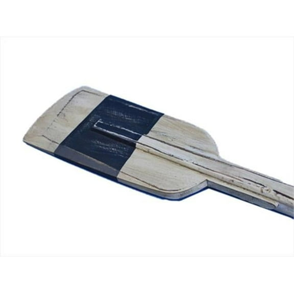 Handcrafted Model Ships Oar 50 - 504 Wooden Rustic King Harbor Squared Rowing Oar 50 in. Decorative Accent