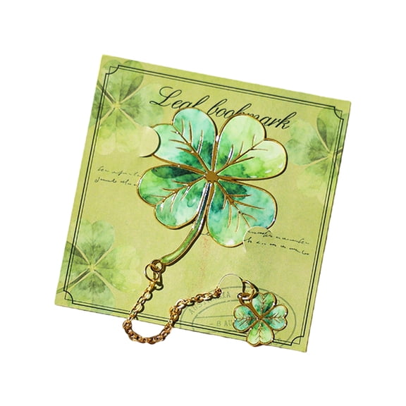 Handcrafted Nature Inspired Bookmarks School Opening Gift With Metal Chain Pendant Design Fine Detail