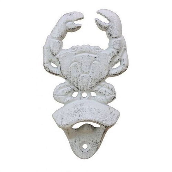 handcrafted nautical decor crab bottle opener