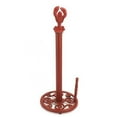 thumbnail image 1 of Red Whitewashed Cast Iron Lobster Paper Towel Holder 16'', 1 of 7