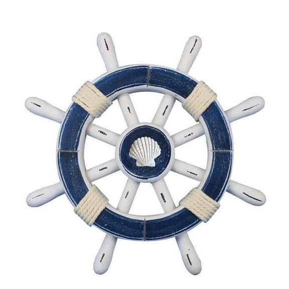 Handcrafted Nautical Decor Rustic Ship Wheel Wall D cor