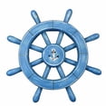 thumbnail image 1 of Handcrafted Nautical Decor Rustic Ship Wheel Wall D cor, 1 of 3
