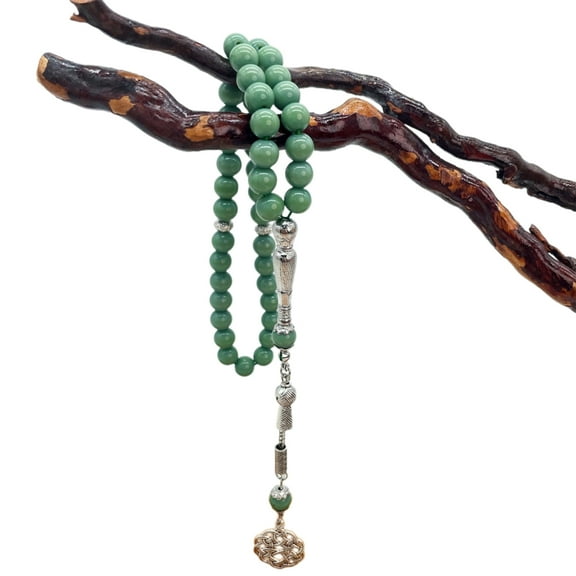 Handcrafted Prayer Beads Traditional Tasbih for Muslims 45 Rosary Beads Muslims Religion Eid Gift