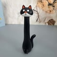thumbnail image 1 of Handcrafted Quirky Cat Vase, Whimsical Cat Flower Vase, Funny Kitty Planter for Desk, Shelf, Boho Home Decor, Unique Gift for Cats Lovers C, 1 of 9