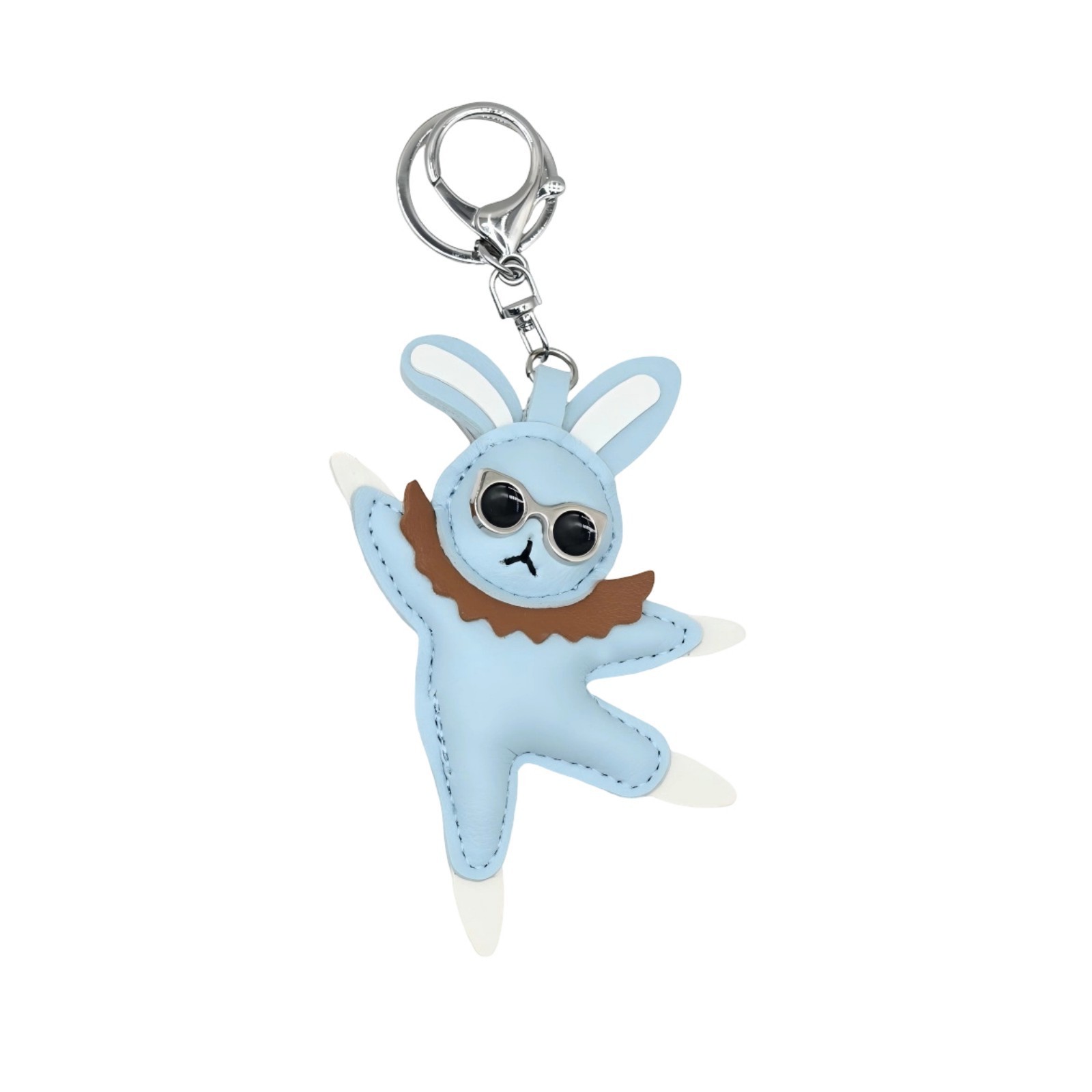 Handcrafted Rabbits Ballet Keychain User Friendly Materials Stylish ...