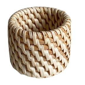 Handcrafted Rattan Napkin Rings - Durable and Stylish Table Decor for Restaurants and Special Events - Unique Woven Design to Enhance Dining Experience