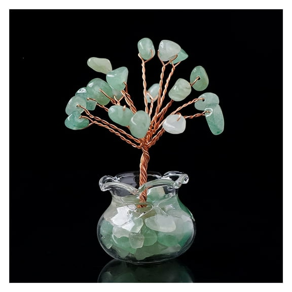 Handcrafted Tree of Life Healing Crystal Tree and Stones, Mini Crystal Tree Gifts