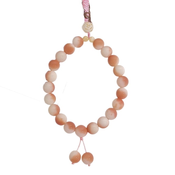 Handcrafted Violet Car Pendant for Rearview Mirror - Elegant Decoration and Unique Design