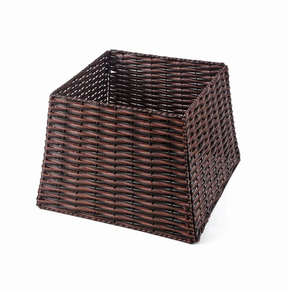 Handcrafted Wicker Christmas Tree Skirt Handcrafted Rattan Tree Skirt Tree Base Rings for Sophisticated Holiday Displays