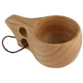 thumbnail image 1 of Handcrafted Wood Camp Mug With Organic Eco-Friendly Qualities, Unique Design And Wide Application For Camping Backpacking Hiking, Keeps Drinks Cooler In Summer And Warmer In, 1 of 7