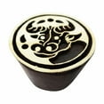 thumbnail image 1 of Handcrafted Wooden Block Taurus Design On Fabric Traditional Printing Stamp, 1 of 2