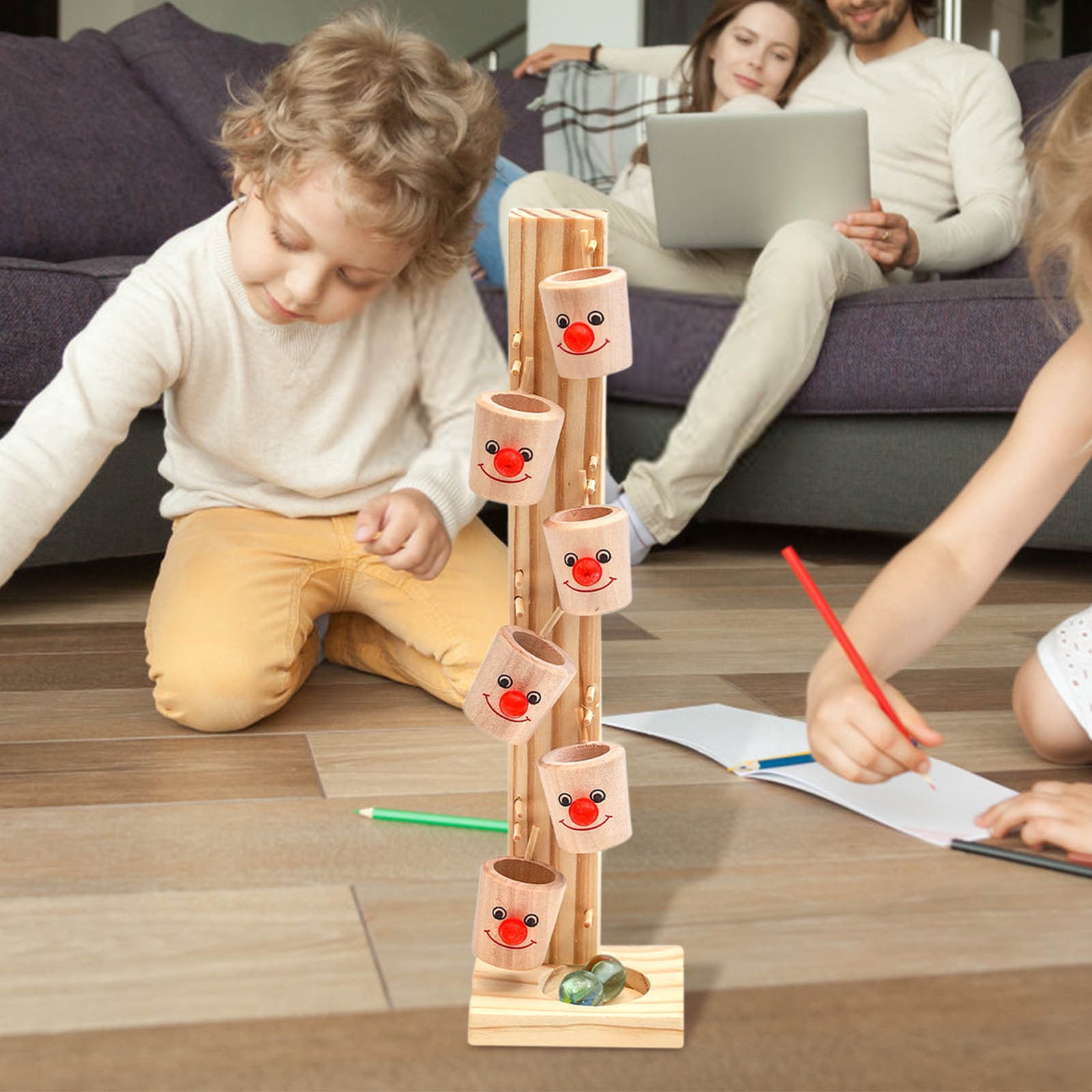 Russian Alphabet Wooden Block Puzzle | Educational Toy For Early Learning
