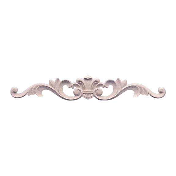 Handcrafted Wooden Frieze Trim Ornate Floral Pattern Cabinet Wall Accent Home Decoration For Doors Wall Cabinet Fronts
