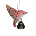 thumbnail image 1 of Handcrafted Wooden Hummingbird Hanging Ornament with Bells, Rustic Bird Decor for Garden Patio – Soothing Wind Chime Gift for Nature Lovers Home Outdoor Decoration, 1 of 5