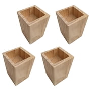 Handcrafted Wooden Sofa Bed Risers with Polishing Finish Hardwood Furniture Elevators for Enhances Stability & Styles