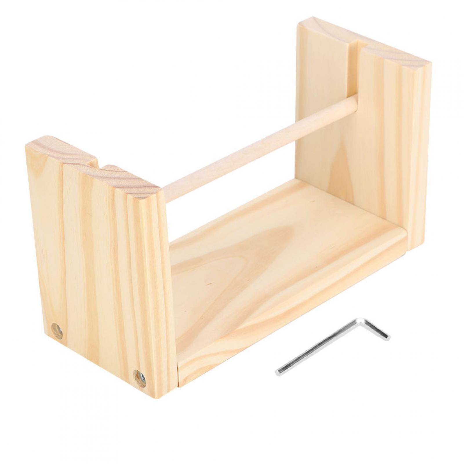 Handcrafted Wooden Twine Holder, French Design, 24cm, Thread Spool Line String Weaving