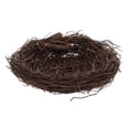 thumbnail image 2 of Nest For Crafts Geytetqi 16 PCS 7 Inch Artificial Bird , Handicraft Rattan Bird's Nest, Small Bird Nest, Bird's Nest Decorating Kit For Holiday, Table, Garden, DIY Terrarium Decor Bird Nests For Crafts 2 of 11