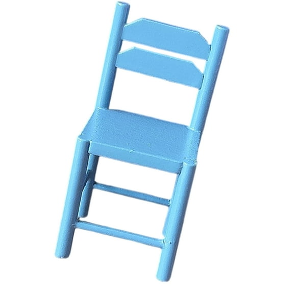 Handcrafts Doll House Dining Chair Model Figure for 1/12 Scale Doll House Kitchen Scene Display Setting Furniture