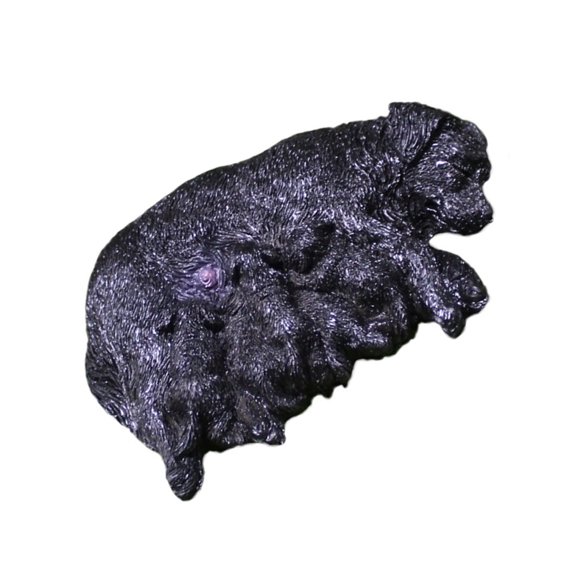 Handcrafts Nursing Mom Labrador and Baby Puppies Resins Sculpture Decoration