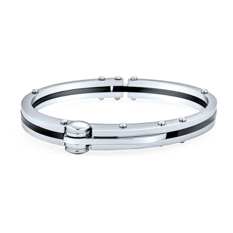 Stainless steel cheap handcuff bracelet