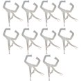 thumbnail image 1 of Handdo 10Pcs C-Pliers 11 Inch Heavy-Duty Locking Pliers Swivel Pads Alloy Steel Heavy Duty C-Type Locking Plier Table and Tool Vise Grip, 1 of 6
