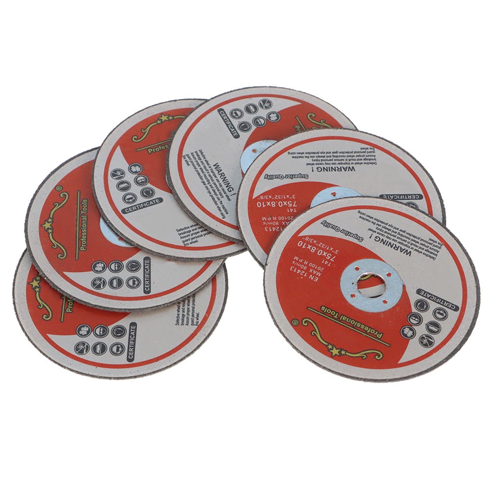 Handdo 25-Pack Cut-off Wheels, 3" x 1/32" x 3/8" Cutting Wheel for Cutting Metal & Stainless Steel, Thin Metal Cutting Disc for Angle Grinder Max Operating Speed 20,100 RPM