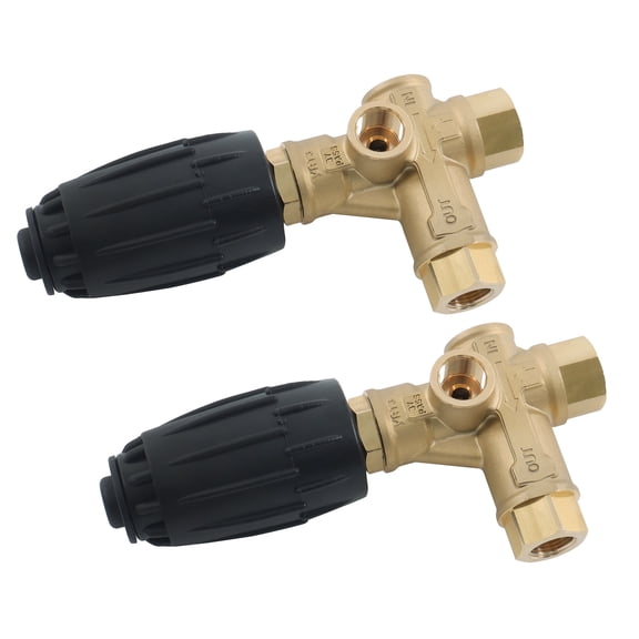 Handdo 2Pack 8GPM Unloader Valve VRT3-310 4350 PSI 3/8" FNPT Pressure Washer Pump