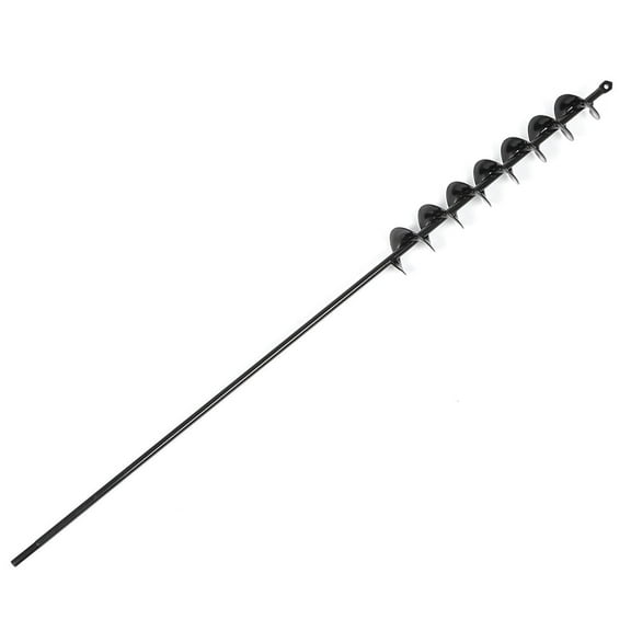 Handdo 32 x 2 Extended Length Auger Drill Bit Garden Plant Auger for Planting Bulb 3/8 Hex Drive Drill Earth Auger Bulb Planter Tool