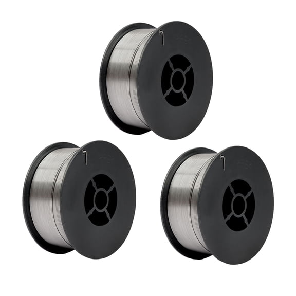 Handdo 3Roll E71T-GS .035" Gasless Flux Core Mild Steel MIG Welding Wire 2Lbs Spool