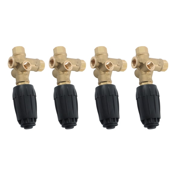 Handdo 4Pack 8GPM Unloader Valve VRT3-310 4350 PSI 3/8" FNPT Pressure Washer Pump
