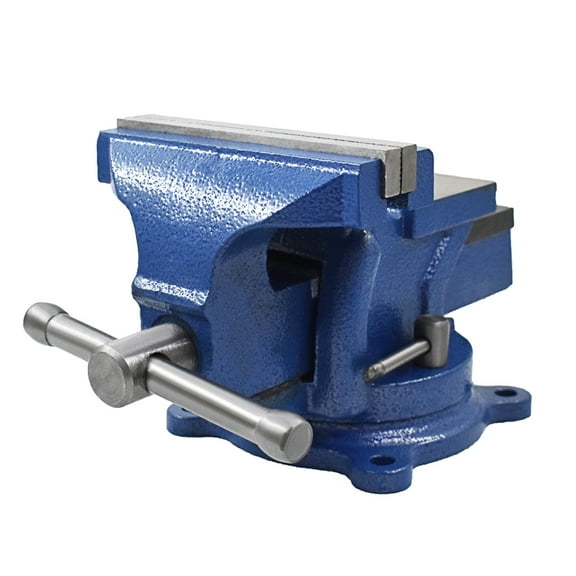 Handdo 6" Mechanic Bench Vise Table Top Clamp Press Locking Swivel Base Heavy Duty