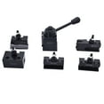 thumbnail image 1 of Handdo 6Pcs OXA 250-000 Wedge Type Quick Change Tool Post Set 6-9 Inch Lathe Swing, 1 of 5