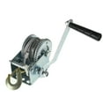 thumbnail image 2 of Hand Winch Treuil Manuel 800lbs Capacity Heavy Duty , Crank Strap Winch Rope 2 of 11