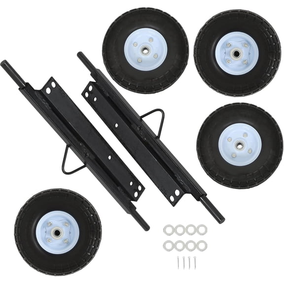 Handdo All-Terrain Wheel Kit Replacement for EU3000is Generator, Solid Tyres