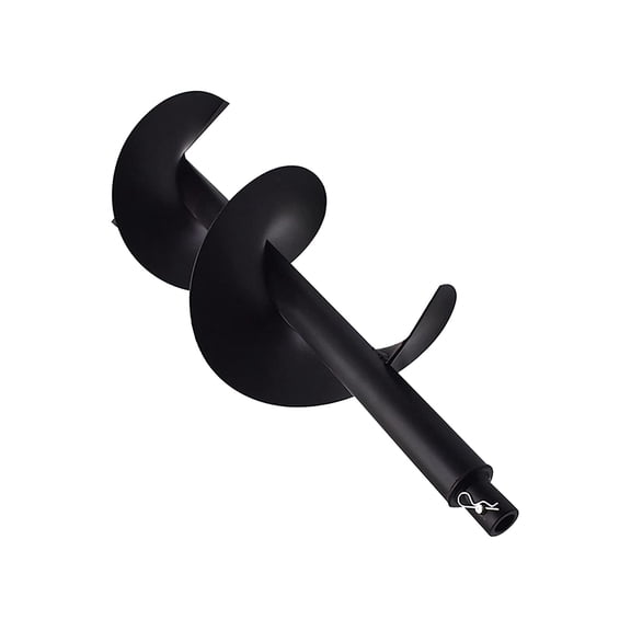 Handdo Auger Drill Bit for Planting Hole, 4" 6" 8" 10" 12" Bulb Bedding Digging Post Hole Planting Tool for 3/4" Shaft Auger