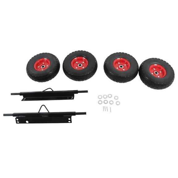 Handdo Fit For Generator EU3000is Solid Never Flat Tires All Terrain Wheel Kit