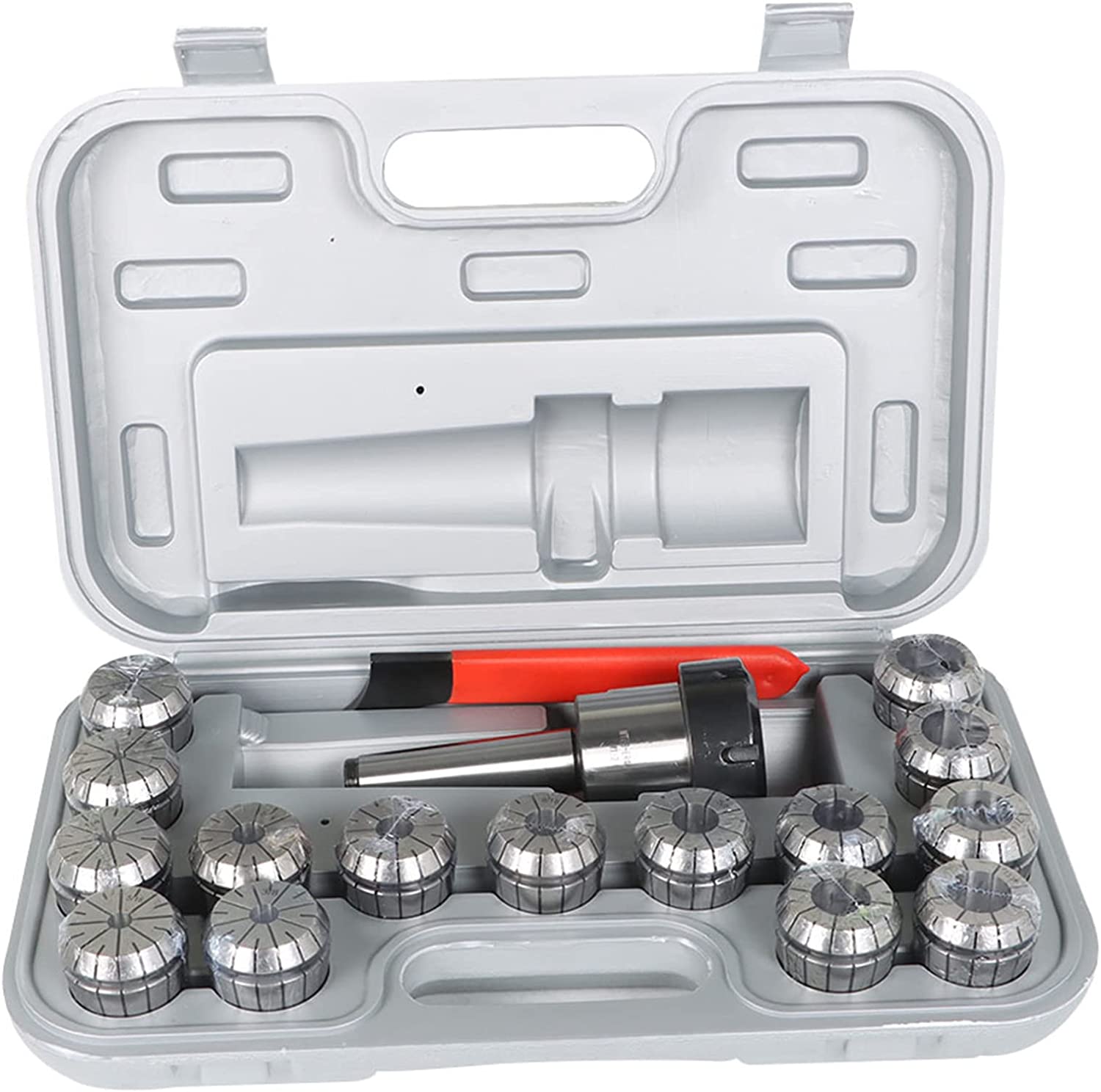 Handdo MT3 Shank ER40 Chuck Spring Collet Chuck with 15Pcs 1/8 Inch-1 ...