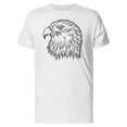 thumbnail image 1 of Handdrawn Eagles Head T-Shirt Men -Image by Shutterstock, Male 4X-Large, 1 of 2